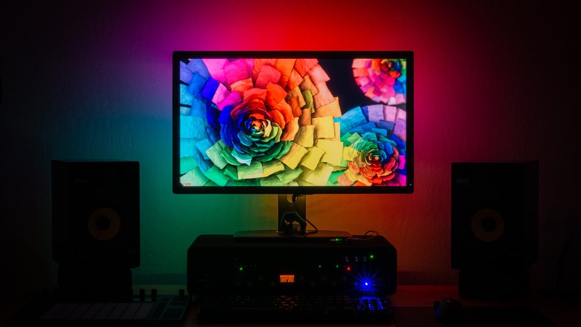 Monitor bias lighting